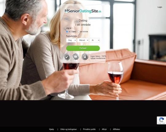 Seniordatingsite.dk Logo